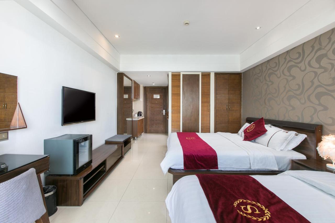 Sanya Sun And Sea Gueshouse Aparthotel Exterior foto