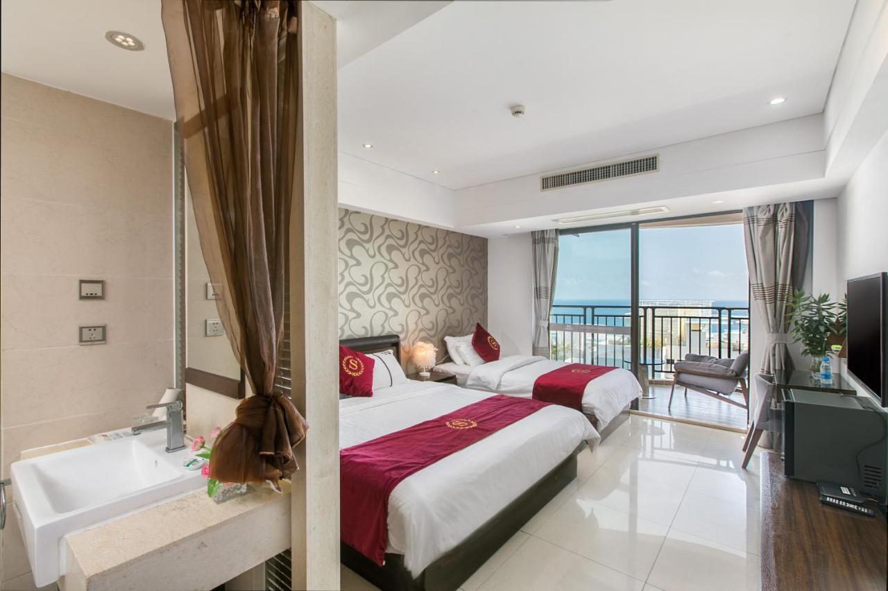 Sanya Sun And Sea Gueshouse Aparthotel Exterior foto
