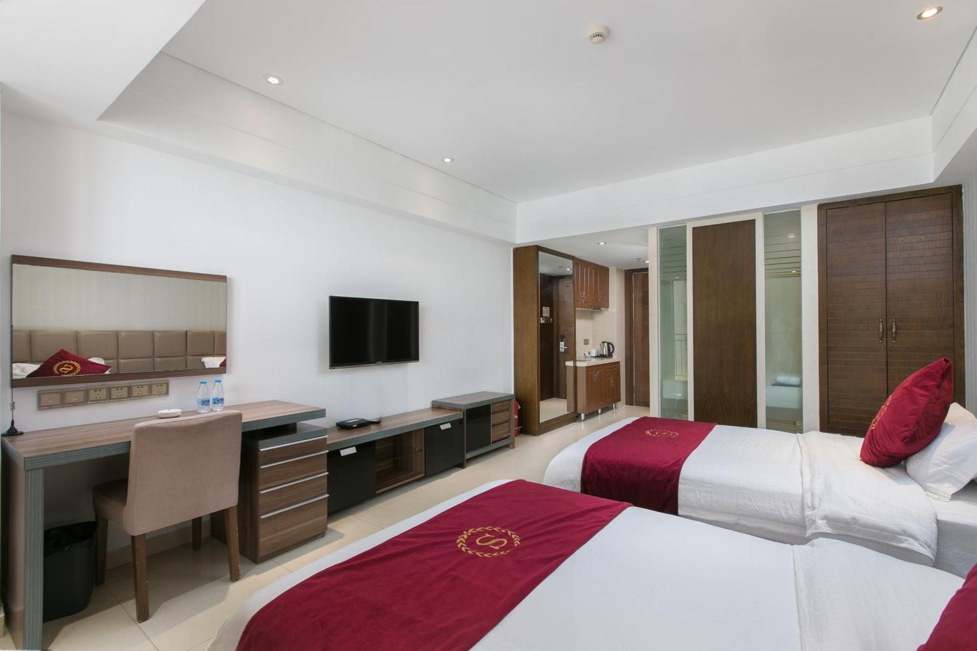 Sanya Sun And Sea Gueshouse Aparthotel Quarto foto