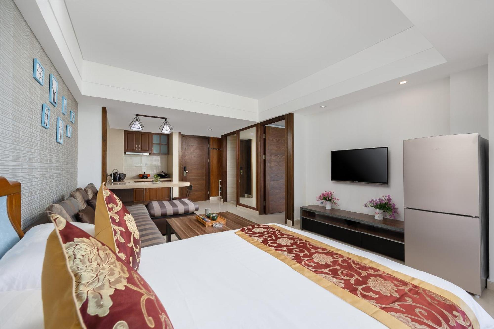Sanya Sun And Sea Gueshouse Aparthotel Exterior foto