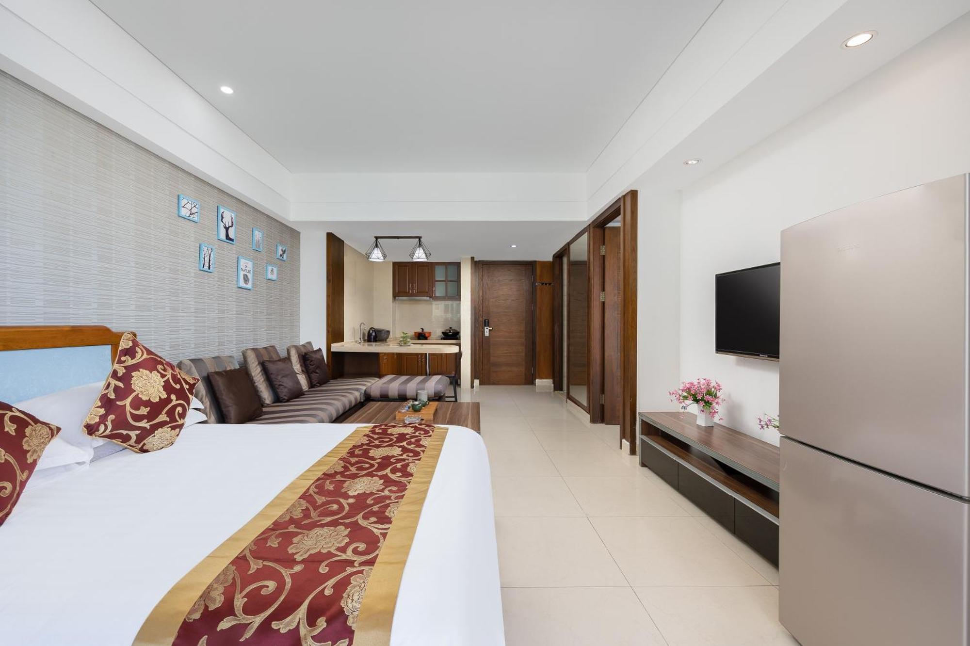 Sanya Sun And Sea Gueshouse Aparthotel Exterior foto