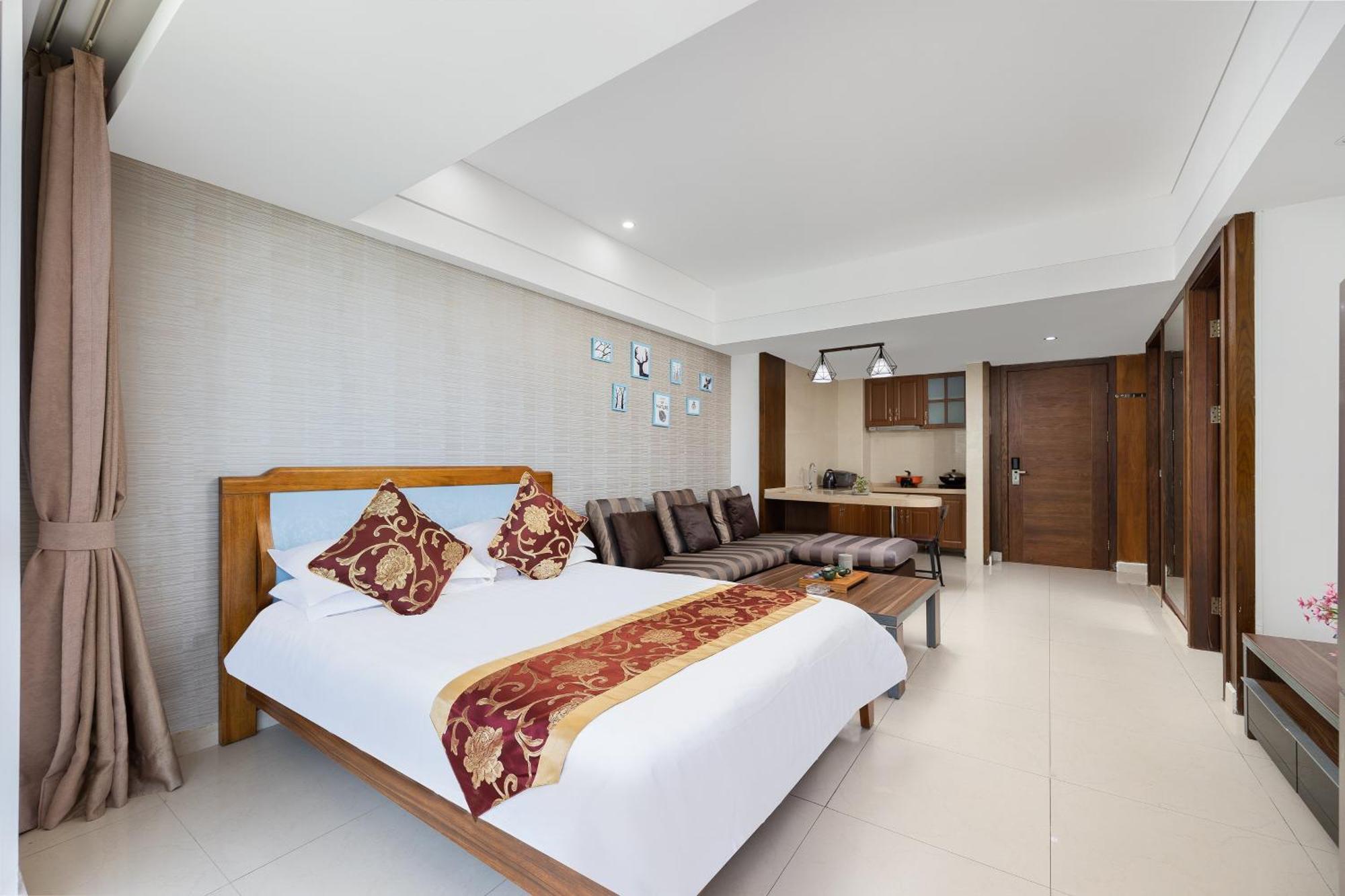 Sanya Sun And Sea Gueshouse Aparthotel Exterior foto