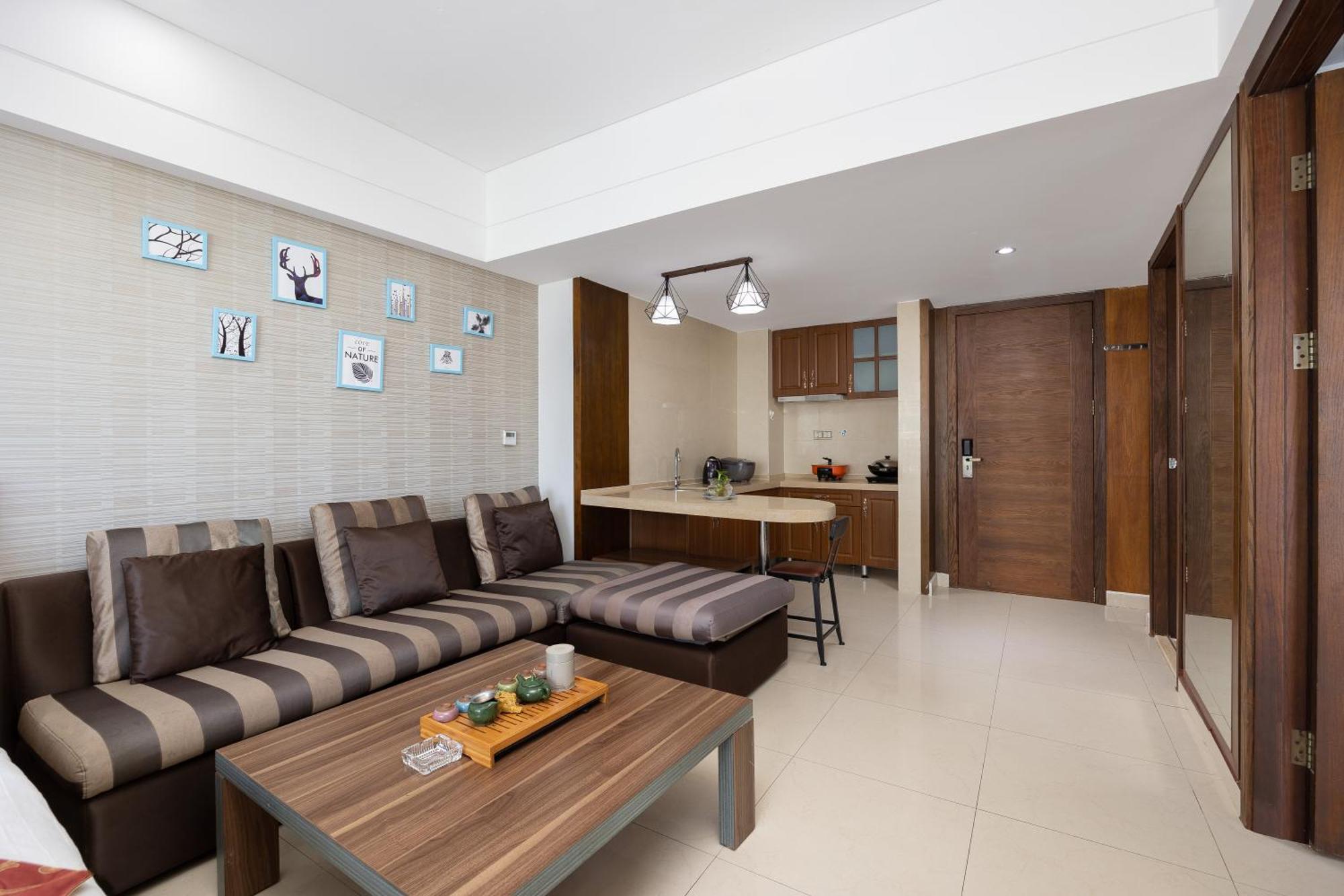 Sanya Sun And Sea Gueshouse Aparthotel Exterior foto