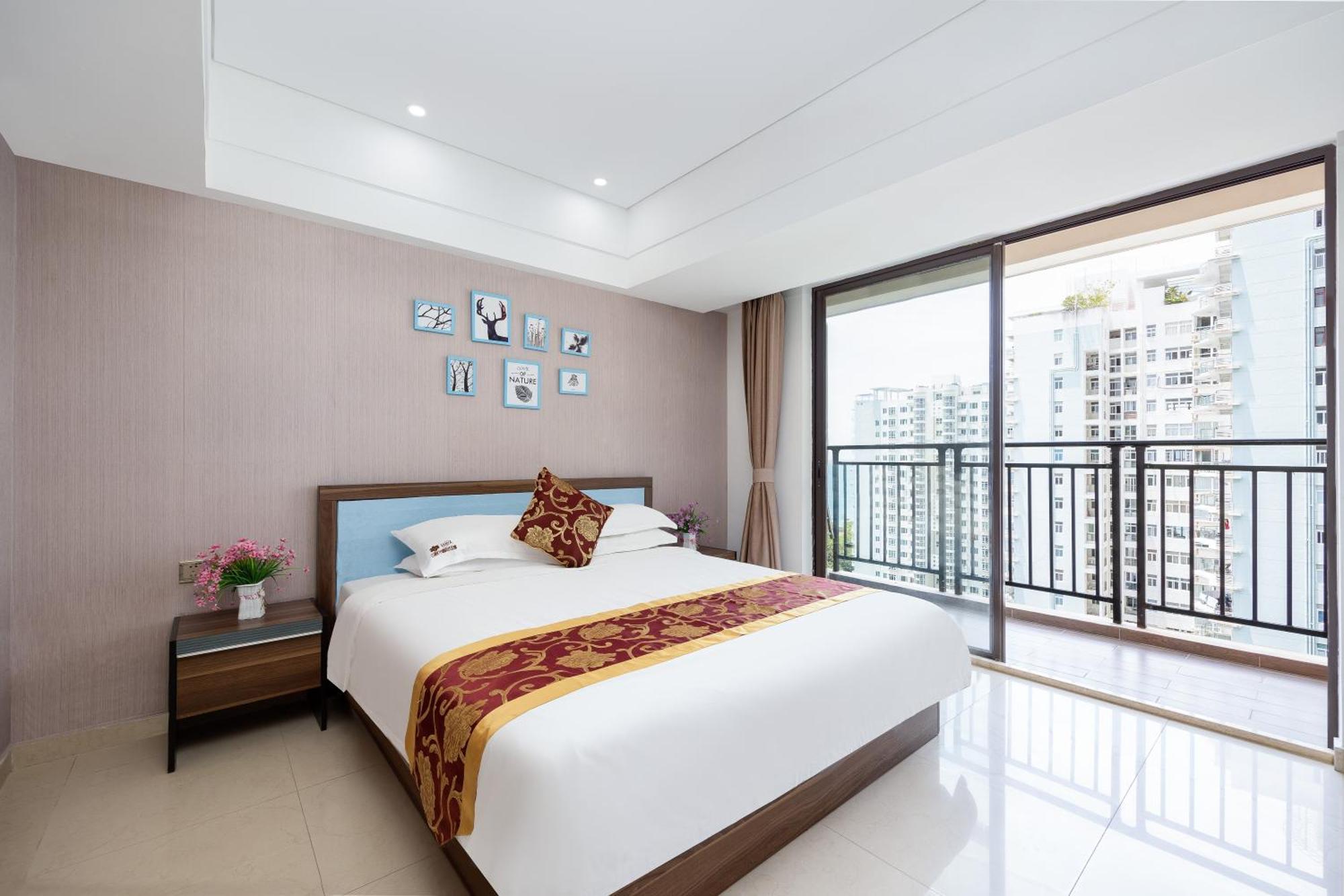 Sanya Sun And Sea Gueshouse Aparthotel Exterior foto