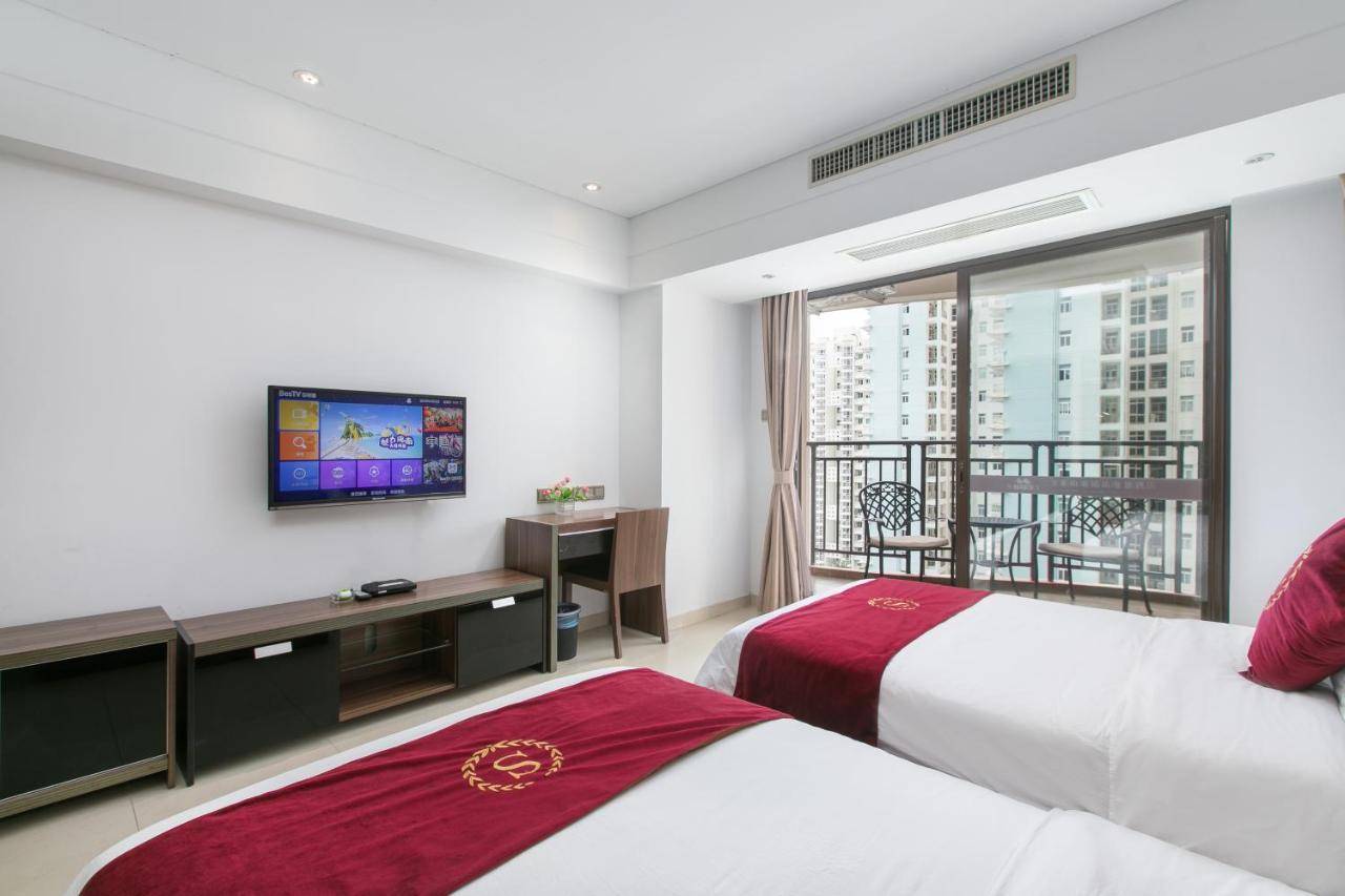 Sanya Sun And Sea Gueshouse Aparthotel Exterior foto