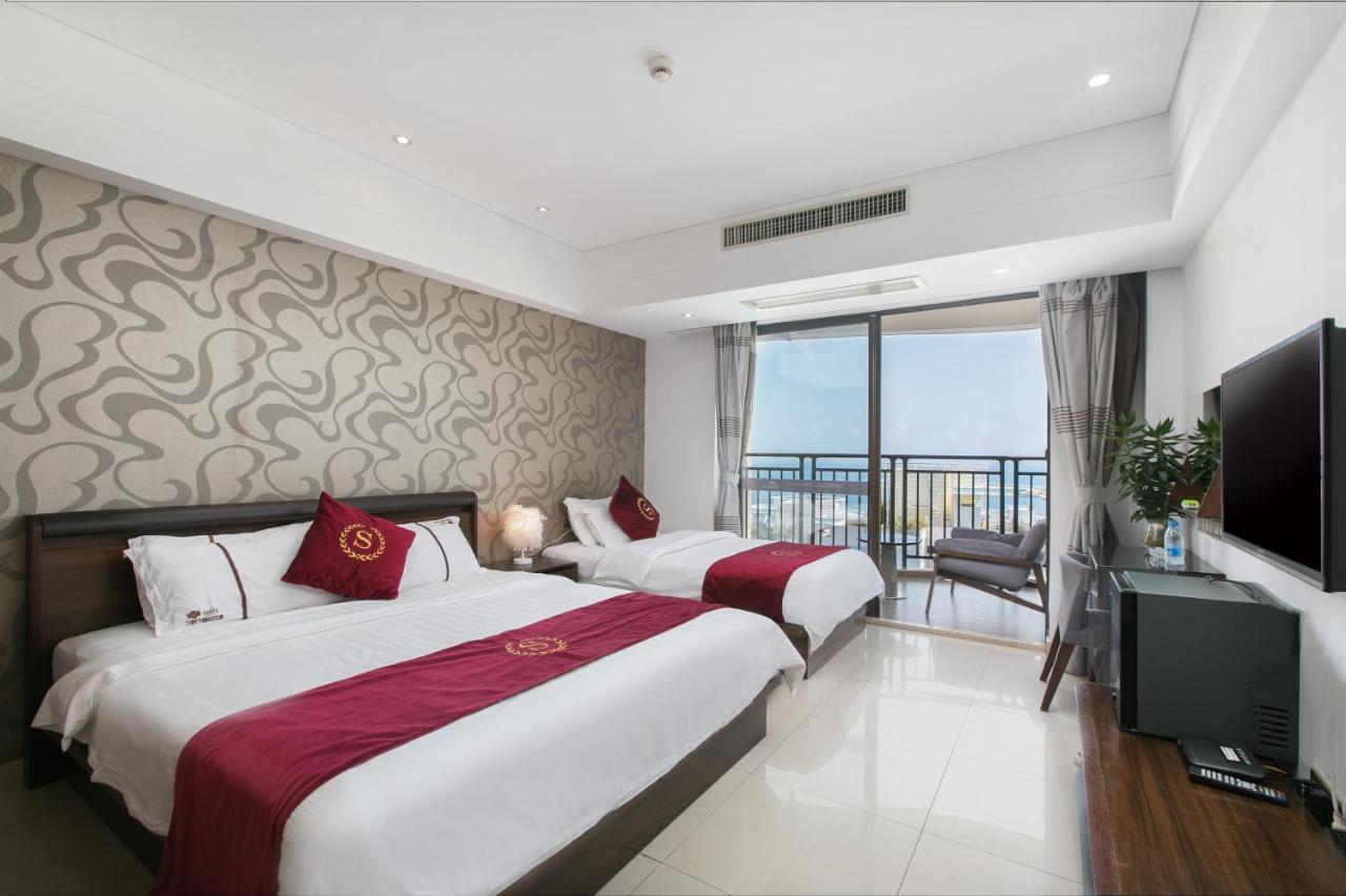 Sanya Sun And Sea Gueshouse Aparthotel Exterior foto